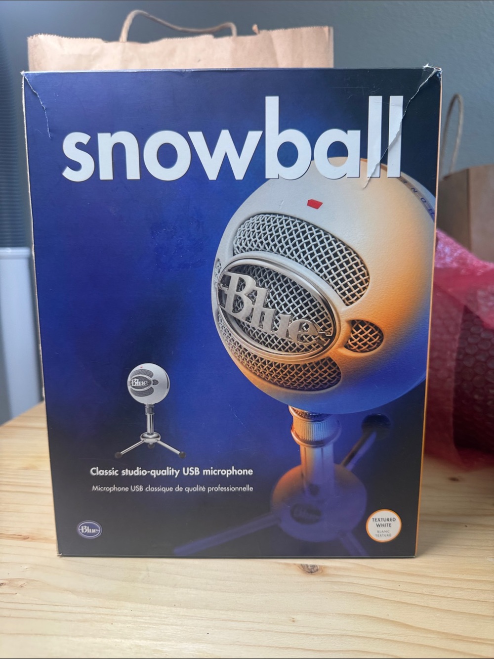 Snowball Classic USB Microphone - White